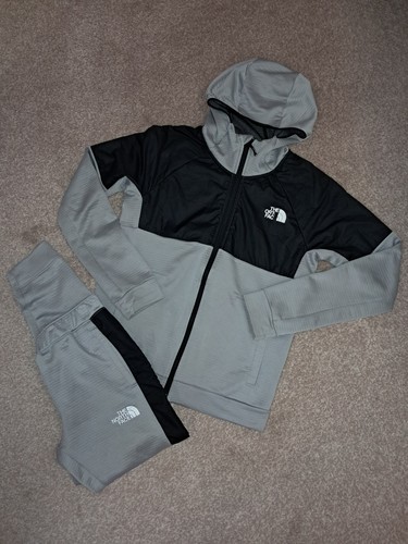 The north face grey tracksuit - face,